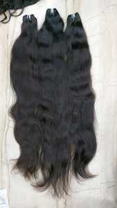 Haute qualité 36 pouces 100% Extensions de cheveux ondulés indiens bruts non transformés cuticules alignés faisceaux de vagues naturelles - Product Image 6