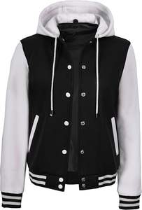 Vestes universitaires pour femmes, nouvelle arrivée de haute qualité, veste universitaire avec capuche, respirante et durable, veste universitaire pour femmes - Product Image 2