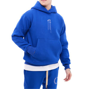 Conjunto de pantalones de chándal recortados con lavado ácido Vintage para hombre, parche bordado personalizado, Logo, impresión Digital, sol, desteñido, Invierno - Product Image 6