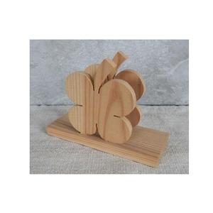 Elegante soporte de pañuelos de madera para sala de estar, oficina y dormitorio con diseño decorativo y fácil de rellenar para uso diario - Product Image 1