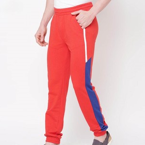 Nouveau pantalon de survêtement décontracté pour hommes en vrac coton Fit sport survêtement pantalon de survêtement personnalisé rayé côté pantalon - Product Image 1