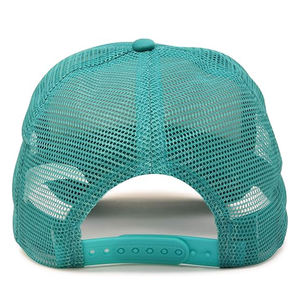 Sombrero de camionero de último diseño de alta calidad, sombreros de malla para uso al aire libre, ropa de calle, sombreros de Hip Hop de Color azul sólido para hombres - Product Image 5