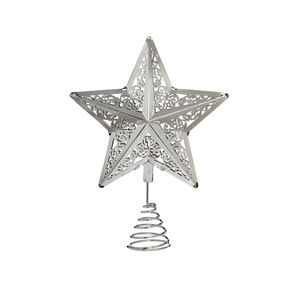 Luxueux arbre étoile de Noël Topper nouvellement arrivé luxueux boule de Noël arbre ornements prix usine arbre de Noël Topper - Product Image 1