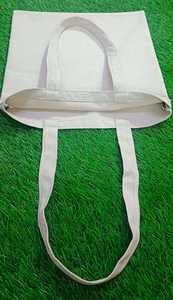 Classic Custom Designer Cotton Canvas Tote <b>Bag</b> Vintage Style <b>Reusable</b> for Daily Essentials Storage Grocery Shopping Parties - Product Image 5