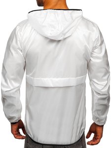 2025 Street Style pull coupe-vent veste vêtements d'extérieur d'hiver kangourou poche mémoire tissu pluie Bomber veste pour homme - Product Image 2
