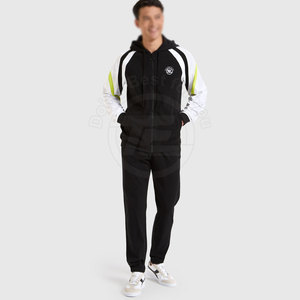 Ropa deportiva de dos piezas de primera calidad para hombre, chándales de entrenamiento deportivo transpirables para gimnasio, ropa de gimnasio informal de nuevo estilo para invierno - Product Image 5