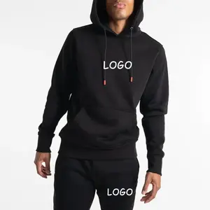 Conjunto de Pantalones Deportivos y Sudadera de Alta Calidad, Traje Deportivo con Logotipo Personalizado, Pantalones Deportivos con Bordado de Parches, Lavado Ácido - Product Image 3