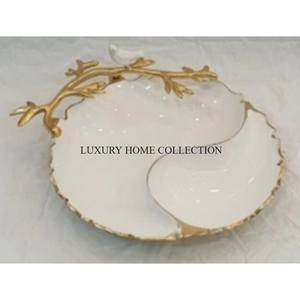 Cuencos de servicio con acabado elegante de aluminio de tendencia con formas elegantes para una decoración de mesa moderna y minimalista al mejor precio - Product Image 3