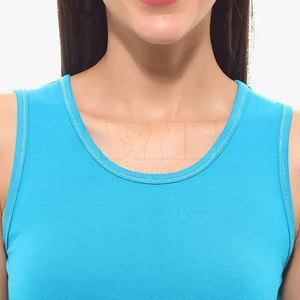 Débardeur sans manches pour femme, décontracté, séchage rapide, respirant, coton/polyester, haute qualité, vente en gros, prix bas, vêtements de sport - Product Image 6