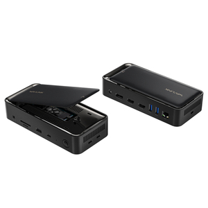 Nhà Máy Giá <span class=keywords><strong>USB</strong></span>-C 4K Ba Hiển Thị SATA SSD Bao Vây M.2 Pcie Wavlink WL-UMD23M 13-Trong-<span class=keywords><strong>1</strong></span> <span class=keywords><strong>USB</strong></span> Docking Station - Product Image 4