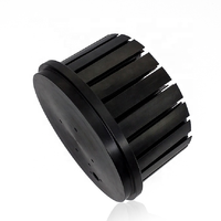 Goupille en aluminium noir, forgée à froid, excellente qualité, entièrement personnalisée, forgée, dissipateur thermique
