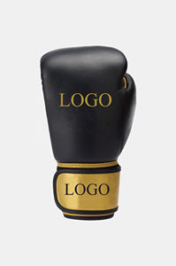 Guantes de boxeo cómodos y duraderos de cuero de alta calidad para Kickboxing Sparring Guantes de boxeo resistentes OEM - Product Image 5