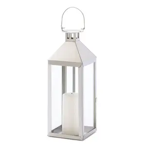 Trending Handcrafted Metal Lantern Indoor Outdoor Christmas Home Garden Portavelas decorativo Ambiente Estilo de vida Vela de madera - Product Image 1