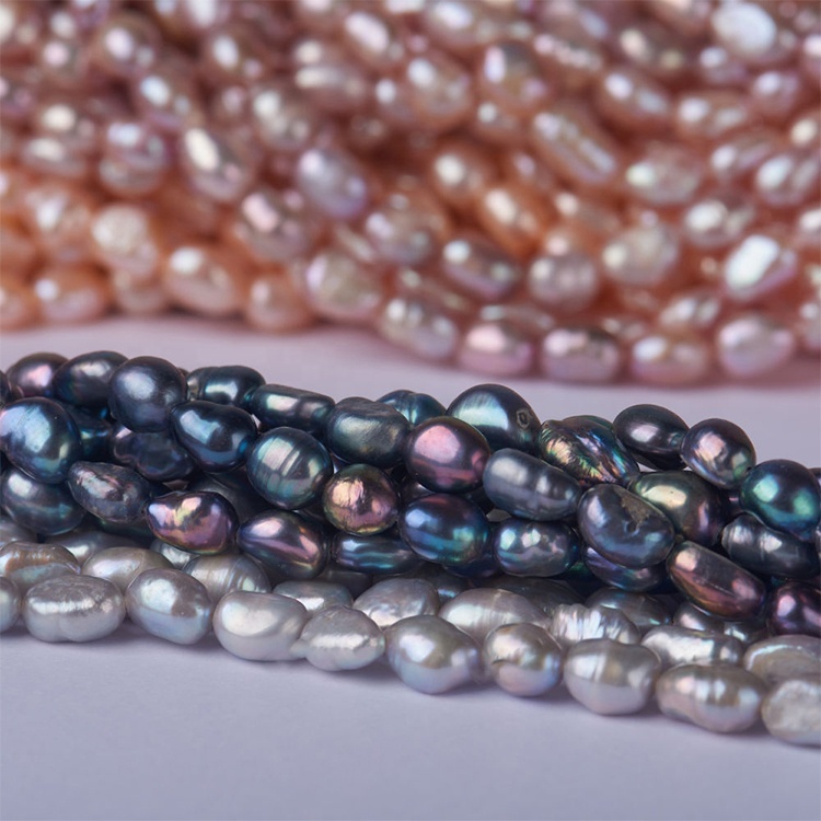 4A Grade Natural Freshwater Pearl Beads