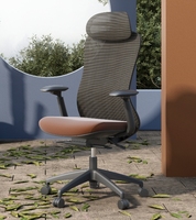 Chaise de bureau ergonomique à dossier haut en maille KOHO avec support lombaire réglable et accoudoirs 4D – Fournisseur de chaises de bureau commerciales ODM