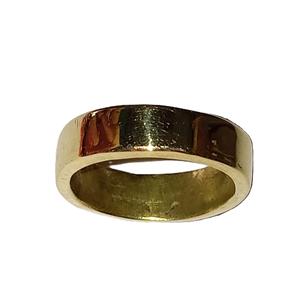 Bagues en laiton avec pierre turquoise Bagues en laiton de style Western Boho avec motifs de gravure complexes - Product Image 3