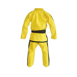 Vêtements de sport pour adultes MMA/Karaté de haute qualité avec logo personnalisé, service OEM professionnel pour uniforme de Jiu Jitsu, vêtements d'arts martiaux 100% - Product Image 3