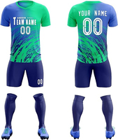 2026 Özel Yüksek Kalite %100 Polyester Futbol Formaları Üniforma Seti Süblimasyon Transfer Baskılı Nefes Alabilen Anti-UV Hafif