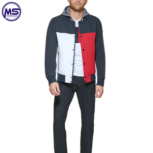 Professional Polyester Material Unisex Winter <b>Stand</b> Collar Reversible Light <b>Weight</b> High Quality Full Sleeves Bomber Jacket - Product Image 2