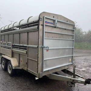 Custom Good Pig/Cow/Cattle/Sheep ATV Steel <b>Tractor</b> <b>Trailer</b> Livestock Farm Multi-Purpose Easy Operate 2 Year Warranty 16m Tow Bar - Product Image 1