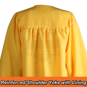 Dernier design Nouveau style de qualité supérieure Couleur unie Manches longues Église Robs Couleur personnalisée Séchage rapide Respirant Unisexe Adultes - Product Image 5