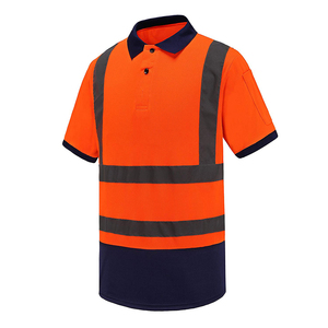 Camisetas Polo de Alta Visibilidad de Nuevo Diseño para Adultos, Cuello Camisero, Manga Corta, Ropa de Trabajo, Camisetas Polo de Seguridad Vial en Venta con Logotipo - Product Image 1