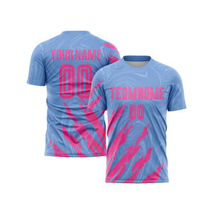 Camiseta de fútbol de la mejor calidad Camiseta de fútbol profesional Posee su diseño Camiseta de fútbol transpirable para hombres - Product Image 4