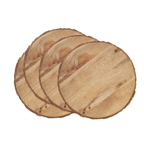 Placa de cargador de madera, vajilla de venta de fábrica más vendida para centro de mesa, placa de cargador de madera para comedor - Product Image 3