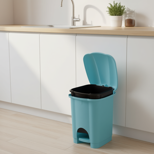 Cubo de Basura para Cocina Carolina Blue con Tapa de Pedal, 6 Litros, Modelo 810153670V - Product Image 3