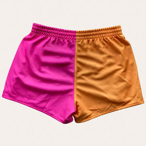 Shorts de rugby personnalisés en polyester 100% avec logos brodés, unisexes, avec poches, fabriqués directement en usine, personnalisables 2025 - Product Image 5