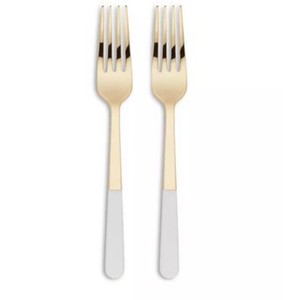 Ensemble de fourchettes de restauration rapide en acier inoxydable de haute qualité couverts de restaurant couverts de cuisine de table à manger et ustensiles de cuisine essentiels - Product Image 1