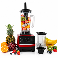 Hete Aanbieding 2L 2.5L 4L 2-in-1 Multifunctionele Blender Smoothie Maker Blender IJskruiser voor Huishoudelijk Restaurant Commercieel Gebruik