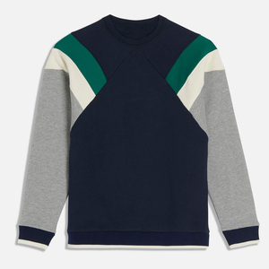 Sudaderas de cuello redondo de poliéster de algodón Vintage para hombre Terry Unisex adultos pulóver cuello redondo manga larga ligero - Product Image 1