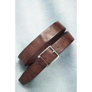 Ceintures Formelles pour Hommes Fabrication Personnalisée Ceinture en Cuir de Haute Qualité OEM ODM Personnalisée Durable Écologique Acier Vintage Imperméable - Product Image 5