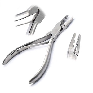 Pinzas de Acero Inoxidable para Extensiones de Cabello con Queratina de 2 Orificios, Reutilizables y Duraderas, Marca Premium GEMSTONE ENTERPRISES, Herramienta para Remover Micro Anillos/Perlas - Product Image 2