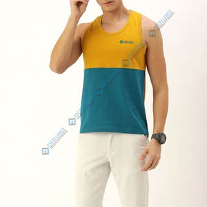 Camiseta sin mangas de entrenamiento informal para hombre más vendida, ropa activa de secado rápido de alta calidad, tejido de punto transpirable de talla grande disponible - Product Image 3