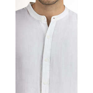 <b>Men's</b> Casual <b>Shirts</b> Regular Fit 100% Cotton Poplin Breathable Striped Pattern Size XL ODM Supply - Product Image 5