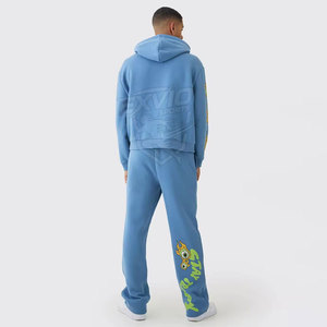 ชุดวอร์มแขนยาวพิมพ์ลายสกรีนสำหรับผู้ชาย แฟชั่นเสื้อผ้าผ้าฝ้าย พิมพ์ลายสกรีน - Product Image 2