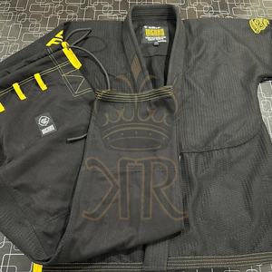 Vente en gros 100% coton noir Jiu Jitsu GI qualité supérieure unisexe BJJ vêtements d'arts martiaux personnalisables avec service OEM pour adultes - Product Image 5