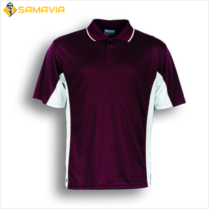 Polo estampado transpirable SAMAVIA para hombres de talla grande 100 por ciento de tela de punto de algodón ropa informal de talla grande para hombres Polo - Product Image 1