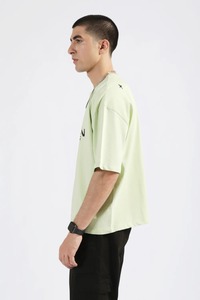Camiseta Extra Grande para Hombre, 100% Algodón, con Estampado en la Parte Delantera, Tejido Transpirable y Ecológico - Product Image 4