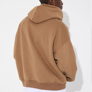 Proveedor directo de fábrica Invierno Casual Hombres Sudaderas con capucha de gran tamaño Nuevo diseño Tallas grandes Hombres ligeros Sudadera con capucha para la venta - Product Image 6