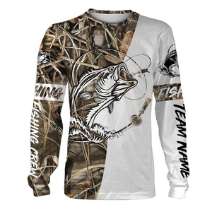 เสื้อตกปลาแบบระเหิดแห้งเร็วเสื้อและเสื้อพิมพ์ลายดิจิตอล - Product Image 4