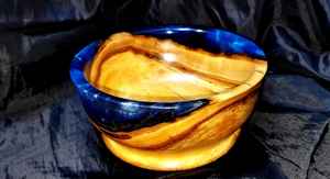 Frutero de madera con acabado Natural, cuenco portátil lavable para servir, hecho a mano para sopa cuenco, artículo de regalo promocional para la empresa - Product Image 6