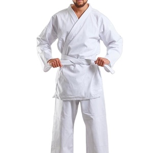 Uniforme de Karate de Alta Calidad al por Mayor, Traje de Artes Marciales de Algodón, Tela Twill, Uniforme de Karate Gi para Entrenamiento - Product Image 3