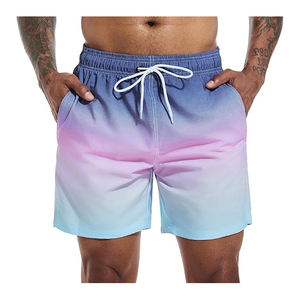 Pantalones cortos de playa para hombre con forro de malla de secado rápido y bolsillos con 240 GSM Pantalones cortos de playa para hombre de alta calidad - Product Image 1