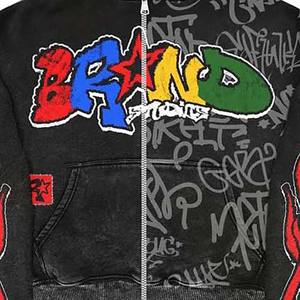 Sudadera con Capucha Bordada de Invierno, Talla Grande, Personalizada con Impresión 3D, Sudadera de Alta Calidad, Talla Grande, Básica - Product Image 6