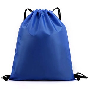 Sac à cordon personnalisé 2023 Sac à dos à cordon Bleu royal - Product Image 1