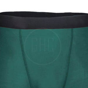 Pantalones cortos de compresión informales para hombre, tela de lona con cierre de cintura elástica, MOQ bajo, con logotipo personalizado, para correr y usar en el gimnasio, novedad - Product Image 5