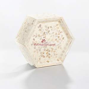 Base para Pastel Hecha a Mano con Núcleo de Bambú y Madreperla, No Tóxica, Ecológica, para Decoración de Mesa de Postres en Ramadán, Procedente de Vietnam - Product Image 4